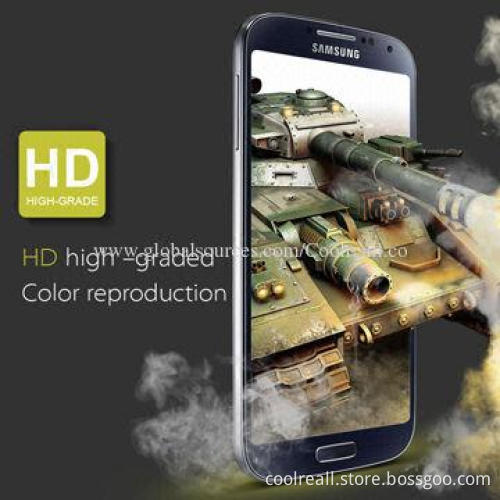 Tempered-glass Screen Protector for Samsung S3/S4, 9H Hardness, 2.5D, Ultra Clear